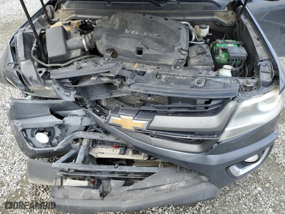 2017 Chevrolet Colorado 2WD Z71 with VIN 1GCGSDEN8H1215457, listed as a Copart auction lot 43174685 with 98,997 mi miles and Salvage Title. Bid and sale history available at carsss.com. Image 13.