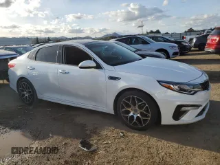 2019 Kia Optima LX z VIN 5XXGT4L35KG335470, wystawiony jako Copart lot #47495975 z przebiegiem 114 006 mil mil oraz Szkoda całkowita • Salvage title. Historia ofert i sprzedaży dostępna na DreamBid. Obrazek 4.