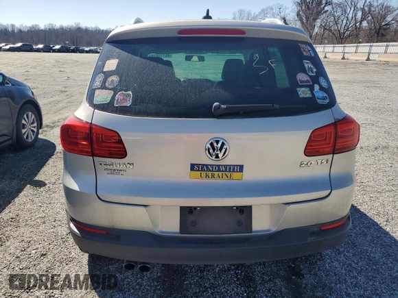 2012 Volkswagen Tiguan LE z VIN WVGAV7AX7CW525273, wystawiony jako Copart lot #46176415 z przebiegiem 155 851 mil mil oraz Czysty tytuł • Clean title. Historia ofert i sprzedaży dostępna na DreamBid. Obrazek 7.