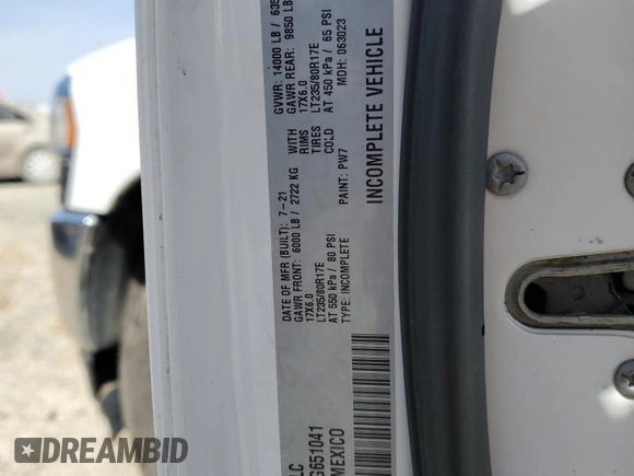 2021 Ram 3500 Tradesman with VIN 3C7WRSCL4MG651041, listed as a Copart auction lot 68867364 with 140,897 mi miles and Clean Title. Bid and sale history available at carsss.com. Image 12.