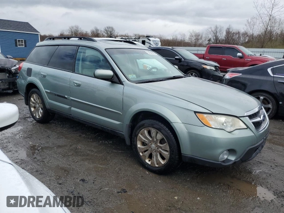 2009 Subaru Outback Ltd with VIN 4S4BP66C297332532, listed as a Copart auction lot 51540685 with 180,834 mi miles and Clean Title. Bid and sale history available at carsss.com. Image 4.