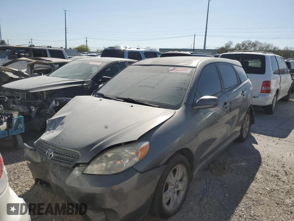 2005 Toyota Matrix STD with VIN 2T1KR32E85C441168, listed as a Copart auction lot 45498945 with 184,385 mi miles and Salvage Title. Bid and sale history available at DreamBid. Image 1.