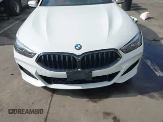 2021 BMW 8 Series 840i with VIN WBADZ2C0XMCG06912, listed as a IAAI auction lot 41450374 with 17,414 mi miles. Bid and sale history available at carsss.com. Image 12.