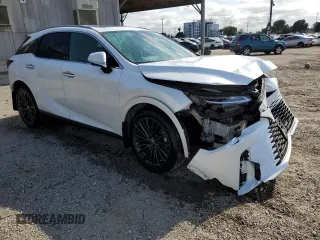 2024 Lexus RX 350 with VIN 2T2BAMBA3RC043250, listed as a Copart auction lot 59143725 with 7,983 mi miles and Salvage title. Bid and sale history available at DreamBid. Image 4.