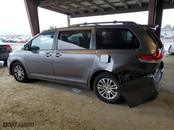 2013 Toyota Sienna XLE AAS with VIN 5TDYK3DC7DS390617, listed as a Copart auction lot 43062505 with 87,580 mi miles and Salvage Title. Bid and sale history available at carsss.com. Image 2.