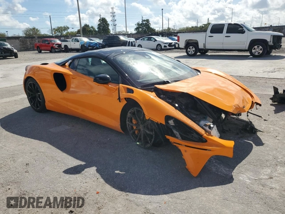 2025 McLaren Artura z VIN SBM16BEA8SW002943, wystawiony jako Copart lot #43462325 z przebiegiem Nie podano mil oraz Szkody całkowita. Historia ofert i sprzedaży dostępna na DreamBid. Obrazek 4.