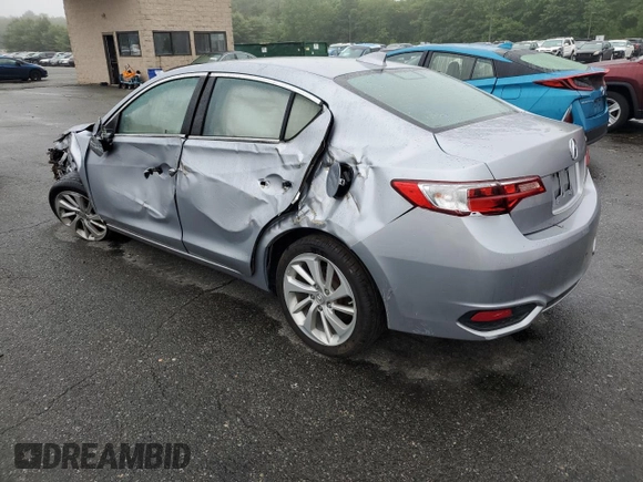 2018 Acura ILX Premium with VIN 19UDE2F72JA005426, listed as a Copart auction lot 59334955 with 56,357 mi miles and Salvage title. Bid and sale history available at DreamBid. Image 2.
