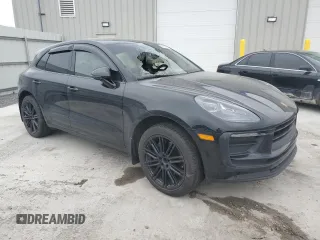 2022 Porsche Macan with VIN WP1AA2A56NLB03077, listed as a Copart auction lot 52165034 with Not provided miles and Non repairable. Bid and sale history available at DreamBid. Image 4.