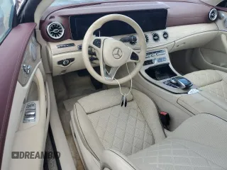 2018 Mercedes-Benz E-Class E 400 with VIN WDD1K6FB8JF023038, listed as a Copart auction lot 74779064 with 0 mi miles and Salvage Title. Bid and sale history available at carsss.com. Image 8.