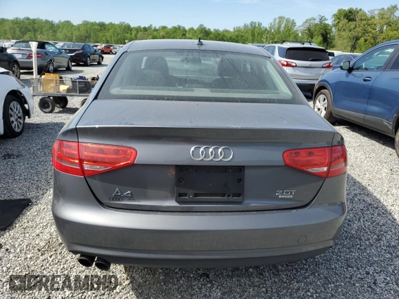 2014 Audi A4 Premium z VIN WAUBFAFL6EN039875, wystawiony jako Copart lot #53601955 z przebiegiem 135 115 mil mil oraz Szkoda całkowita • Salvage title. Historia ofert i sprzedaży dostępna na DreamBid. Obrazek 6.