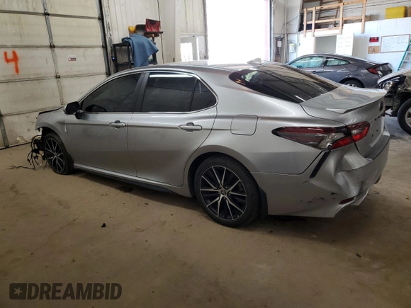 2023 Toyota Camry SE with VIN 4T1T11AKXPU773587, listed as a Copart auction lot 52325575 with 46,941 mi miles and Salvage Title. Bid and sale history available at DreamBid. Image 2.