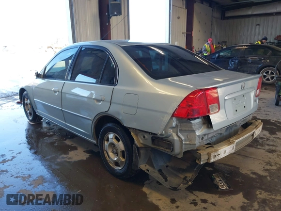 2005 Honda Civic z VIN JHMES96605S026429, wystawiony jako IAAI lot #41523379 z przebiegiem 214 785 mil mil oraz . Historia ofert i sprzedaży dostępna na DreamBid. Obrazek 3.