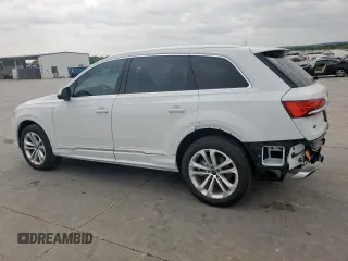 2025 Audi Q7 Premium Plus z VIN WA1LVBF78SD009663, wystawiony jako Copart lot #53740105 z przebiegiem 4 354 mil mil oraz Szkoda całkowita • Salvage title. Historia ofert i sprzedaży dostępna na DreamBid. Obrazek 2.