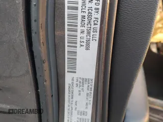 2021 Dodge Durango R/T with VIN 1C4SDHCT5MC760656, listed as a Copart auction lot 88007365 with 13,115 mi miles and Salvage Title. Bid and sale history available at DreamBid. Image 13.