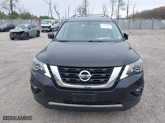 2018 Nissan Pathfinder S with VIN 5N1DR2MM2JC651738, listed as a IAAI auction lot 42021399 with 126,083 mi miles. Bid and sale history available at carsss.com. Image 12.