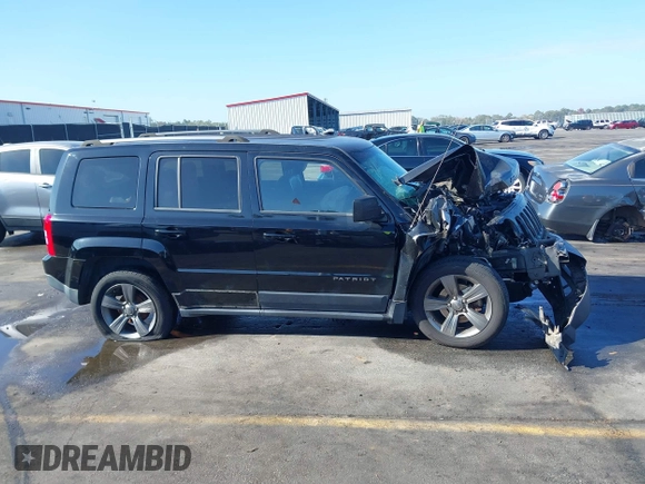 2017 Jeep Patriot Sport with VIN 1C4NJPBA6HD185760, listed as a IAAI auction lot 40723625 with 118,850 mi miles. Bid and sale history available at carsss.com. Image 13.