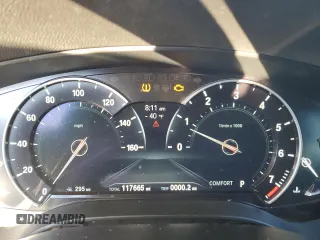 2018 BMW 5 Series 530i xDrive with VIN WBAJA7C5XJG907362, listed as a Copart auction lot 86715344 with 117,665 mi miles and Salvage title. Bid and sale history available at DreamBid. Image 9.