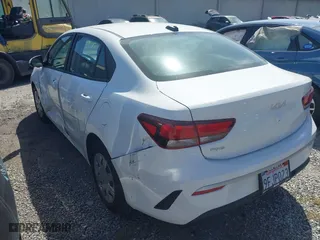 2023 Kia Rio S with VIN 3KPA24AD4PE573279, listed as a IAAI auction lot 41885298 with 11,561 mi miles. Bid and sale history available at carsss.com. Image 3.