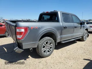 2021 Ford F-150 XL with VIN 1FTEW1EP3MKE81596, listed as a Copart auction lot 48502705 with 38,850 mi miles and Salvage title. Bid and sale history available at DreamBid. Image 3.
