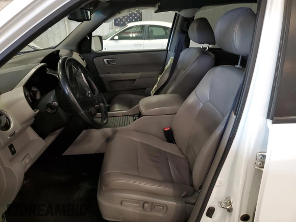 2013 Honda Pilot EX-L with VIN 5FNYF4H55DB047086, listed as a Copart auction lot 60793505 with Not provided miles and Salvage title. Bid and sale history available at DreamBid. Image 7.