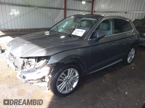 2018 Audi Q5 Prestige with VIN WA1CNAFY0J2023988, listed as a IAAI auction lot 41864266 with 39,298 mi miles. Bid and sale history available at carsss.com. Image 17.