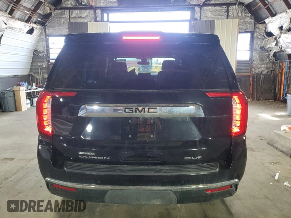 2022 GMC Yukon SLT with VIN 1GKS2BKT3NR282583, listed as a Copart auction lot 54549295 with 79,008 mi miles and Salvage Title. Bid and sale history available at carsss.com. Image 6.