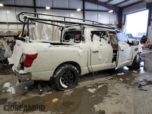 2017 Nissan Titan S with VIN 1N6AA1EK8HN549801, listed as a Copart auction lot 88013065 with Not provided miles and Salvage title. Bid and sale history available at DreamBid. Image 3.