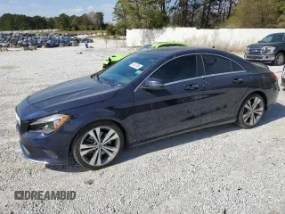 2018 Mercedes-Benz CLA with VIN WDDSJ4EB9JN525608, listed as a Copart auction lot 50447855 with 0 mi miles and Clean Title. Bid and sale history available at carsss.com. Image 1.