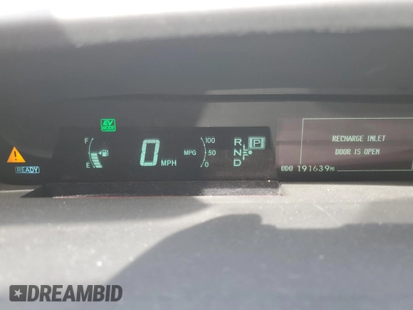 2012 Toyota Prius z VIN JTDKN3DP5C3028866, wystawiony jako Copart lot #58268625 z przebiegiem 191 639 mil mil oraz Szkoda całkowita • Salvage title. Historia ofert i sprzedaży dostępna na DreamBid. Obrazek 9.