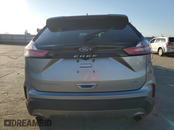 2022 Ford Edge Titanium with VIN 2FMPK4K92NBA55434, listed as a Copart auction lot 42817635 with 73,700 mi miles and Salvage Title. Bid and sale history available at carsss.com. Image 6.