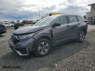 2020 Honda CR-V LX with VIN 5J6RW2H25LA003945, listed as a Copart auction lot 50208265 with 54,068 mi miles and Salvage Title. Bid and sale history available at carsss.com. Image 1.