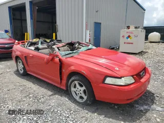 2002 Ford Mustang Deluxe with VIN 1FAFP44472F213589, listed as a Copart auction lot 60810725 with Not provided miles and Salvage title. Bid and sale history available at DreamBid. Image 4.