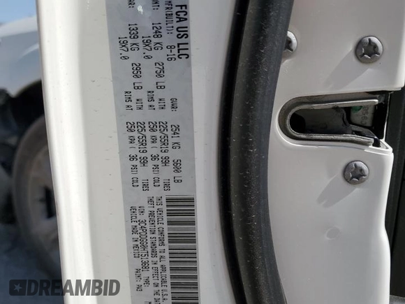 2017 Dodge Journey Crossroad Plus with VIN 3C4PDDGG0HT513681, listed as a Copart auction lot 50702115 with 131,448 mi miles and Salvage title. Bid and sale history available at DreamBid. Image 15.
