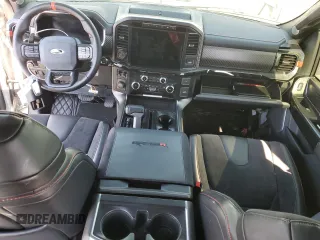 2023 Ford F-150 Raptor with VIN 1FTFW1RJ9PFA82277, listed as a Copart auction lot 86308544 with Not Provided miles and Salvage Title. Bid and sale history available at DreamBid. Image 8.