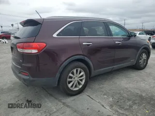 2018 Kia Sorento LX V6 with VIN 5XYPGDA53JG408550, listed as a Copart auction lot 47312265 with 141,255 mi miles and Salvage Title. Bid and sale history available at carsss.com. Image 3.