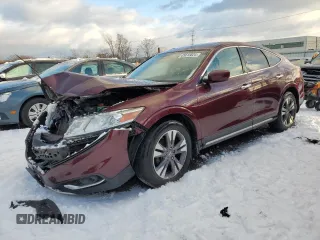 2013 Honda Crosstour EX-L z VIN 5J6TF2H58DL005128, wystawiony jako Copart lot #85615824 z przebiegiem 80 880 mil mil oraz Szkoda całkowita • Salvage title. Historia ofert i sprzedaży dostępna na DreamBid. Obrazek 1.