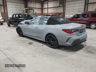 2023 BMW 4 Series 430i xDrive with VIN WBA43AT02PCM45372, listed as a IAAI auction lot 41736410 with 16,695 mi miles and . Bid and sale history available at DreamBid. Image 3.