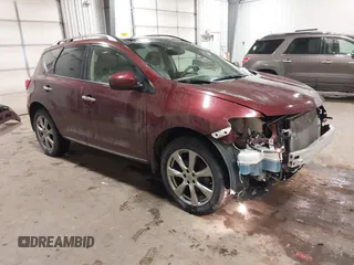 2012 Nissan Murano S with VIN JN8AZ1MW2CW237254, listed as a IAAI auction lot 41119158 with 66,474 mi miles and . Bid and sale history available at DreamBid. Image 1.