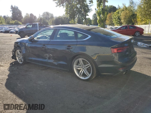 2019 Audi A5 Sportback Premium Plus with VIN WAUENCF55KA085987, listed as a Copart auction lot 71084973 with 38,324 mi miles. Bid and sale history available at carsss.com. Image 2.