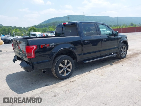 2017 Ford F-150 XL with VIN 1FTEW1EG7HKC26925, listed as a IAAI auction lot 42489303 with 90,626 mi miles and . Bid and sale history available at DreamBid. Image 4.