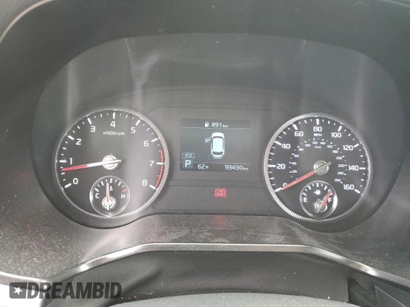 2022 Kia Telluride LX with VIN 5XYP2DHCXNG200934, listed as a Copart auction lot 50776385 with 93,430 mi miles and Salvage title. Bid and sale history available at DreamBid. Image 9.