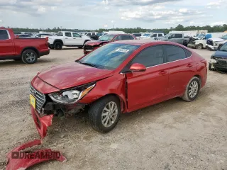 2021 Hyundai Accent SE with VIN 3KPC24A63ME135326, listed as a Copart auction lot 58588155 with 44,934 mi miles and Salvage title. Bid and sale history available at DreamBid. Image 1.