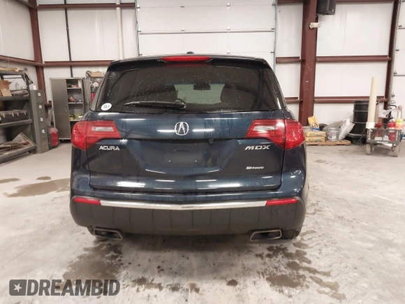 2010 Acura MDX with VIN 2HNYD2H28AH531382, listed as a IAAI auction lot 41829002 with 101,730 mi miles. Bid and sale history available at carsss.com. Image 16.