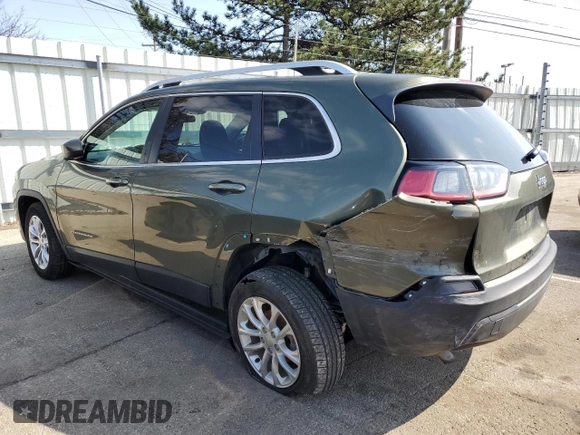 2019 Jeep Cherokee Latitude with VIN 1C4PJLCB0KD448342, listed as a Copart auction lot 51621495 with 86,551 mi miles and Salvage Title. Bid and sale history available at carsss.com. Image 2.
