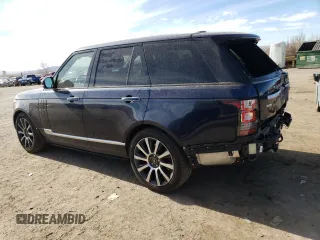 2014 Land Rover Range Rover Supercharged Autobiography with VIN SALGV2TF5EA153382, listed as a Copart auction lot 85955714 with 103,059 mi miles and Salvage title. Bid and sale history available at DreamBid. Image 2.