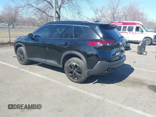 2023 Nissan Rogue SV with VIN JN8BT3BB4PW183432, listed as a IAAI auction lot 41832766 with 23,101 mi miles and . Bid and sale history available at carsss.com. Image 3.