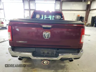 2019 Ram 1500 Big Horn z VIN 1C6RREBT3KN639486, wystawiony jako Copart lot #64940864 z przebiegiem 63 879 mil mil oraz Szkoda całkowita • Salvage title. Historia ofert i sprzedaży dostępna na DreamBid. Obrazek 6.