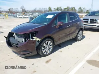 2018 Buick Encore Preferred with VIN KL4CJASB7JB572715, listed as a IAAI auction lot 41851839 with 97,797 mi miles and . Bid and sale history available at DreamBid. Image 21.