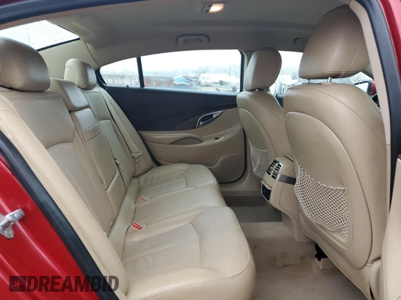 2012 Buick LaCrosse Leather z VIN 1G4GC5E36CF330311, wystawiony jako Copart lot #43263345 z przebiegiem 76 079 mil mil oraz Szkoda całkowita • Salvage title. Historia ofert i sprzedaży dostępna na DreamBid. Obrazek 10.