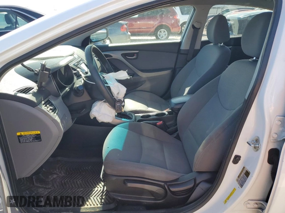 2016 Hyundai Elantra SE with VIN 5NPDH4AE9GH769900, listed as a Copart auction lot 50271295 with 107,629 mi miles and Salvage title. Bid and sale history available at DreamBid. Image 7.